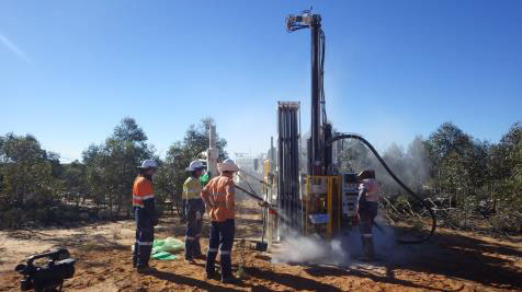 Recent drilling program